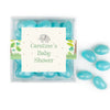 Personalized Baby Shower Safari Elephant JUST CANDY® favor cube with Jelly Beans