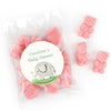 Personalized Baby Shower Bonnie Marcus Safari Elephant Gummi Bears