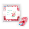 Personalized Baby Shower Story Time Favor Cube with Hershey's Kisses