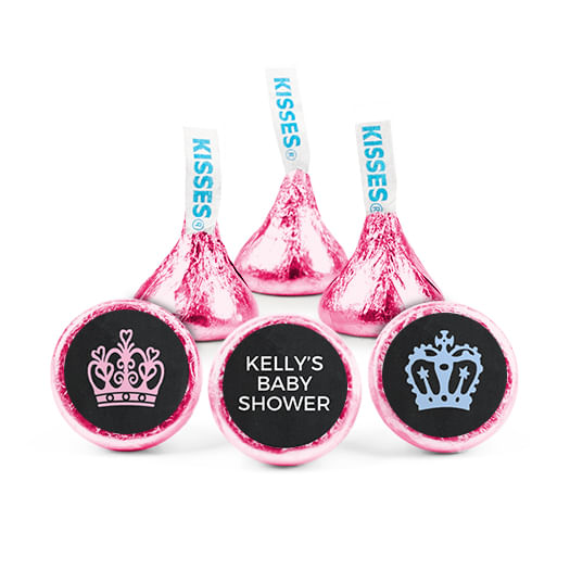 Personalized Gender Reveal Prince or Princess Deluxe Candy Buffet