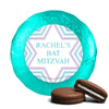 Personalized Bonnie Marcus Bat Mitzvah Traditional Stripes Chocolate Covered Oreos Cookies