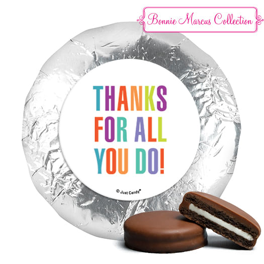 Bonnie Marcus Business Thank you Stripes Chocolate Covered Oreos