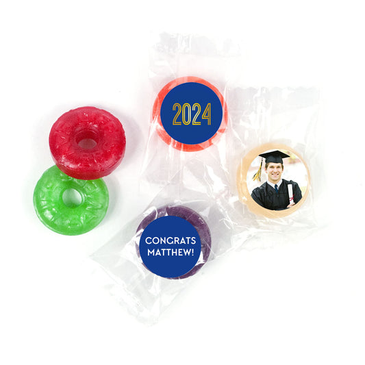 Personalized Bonnie Marcus Golden Grad Graduation LifeSavers 5 Flavor Hard Candy