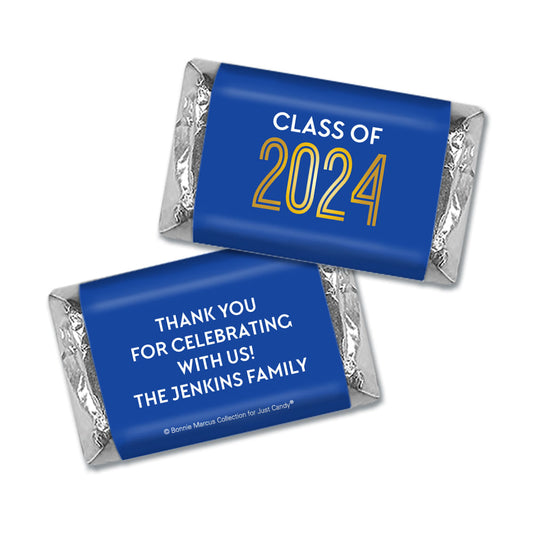 Personalized Bonnie Marcus Golden Grad Graduation Hershey's Miniatures