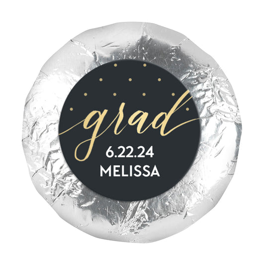 Personalized Classy Graduation 1.25" Stickers (48 Stickers)