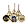 Personalized Graduation Photo Glitter Year Hershey's Kisses