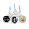 Personalized Graduation Photo Glitter Year Hershey's Kisses