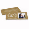 Deluxe Personalized Graduation Chalkboard Laurel Candy Bar Favor Box