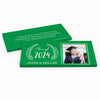 Deluxe Personalized Graduation Chalkboard Laurel Candy Bar Favor Box