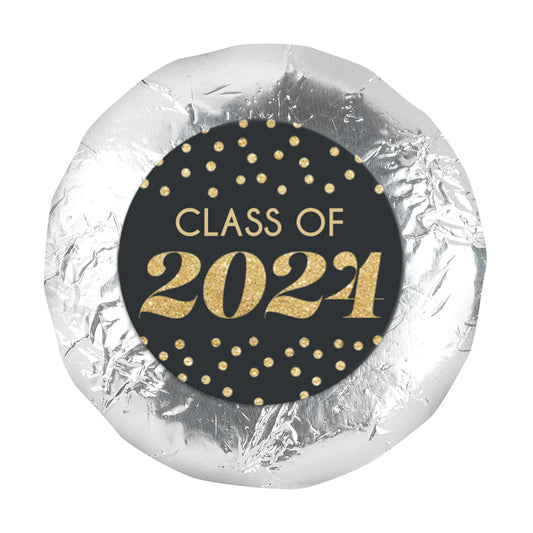 Personalized Year of Glitter Graduation 1.25" Stickers (48 Stickers)