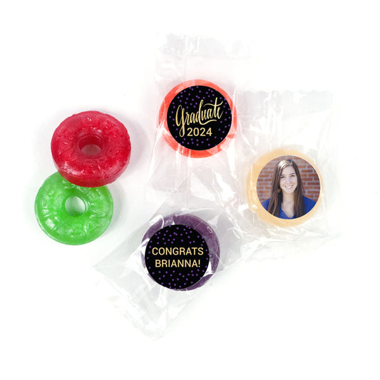 Personalized Bonnie Marcus Graduation Dots Graduate LifeSavers 5 Flavor Hard Candy