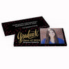 Deluxe Personalized Graduation Dots Graduate Chocolate Bar in Gift Box