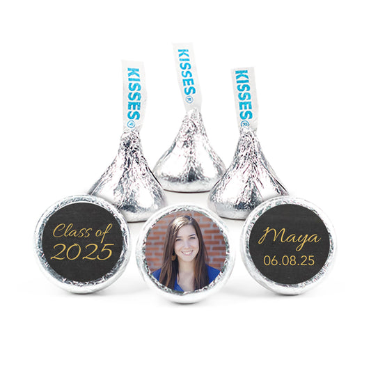 Personalized Chalkboard Graduation Hershey's Kisses