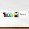 Personalized Bonnie Marcus Collection Colorful Grad Photo Graduation 5 Ft. Banner