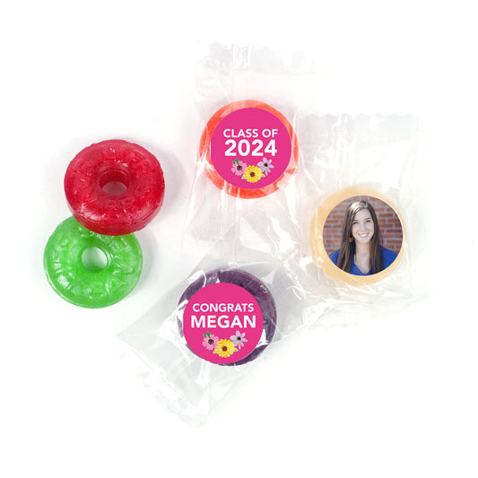 Personalized Bonnie Marcus Blossoming Graduation Life Savers 5 Flavor Hard Candy