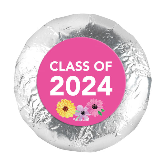 Personalized Blossoming Graduation 1.25" Stickers (48 Stickers)