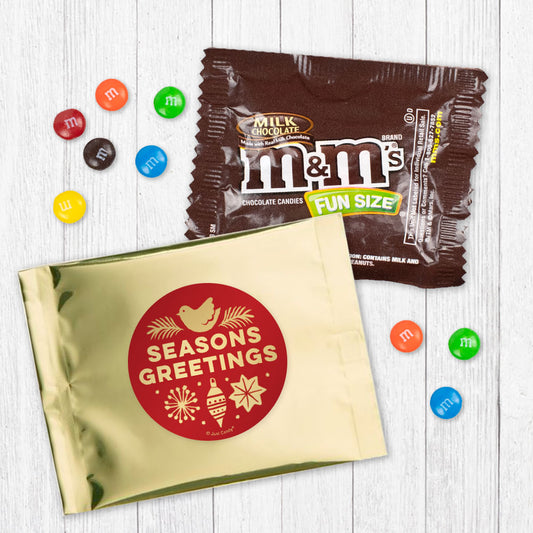 Seasons Greetings Milk Chocolate M&Ms