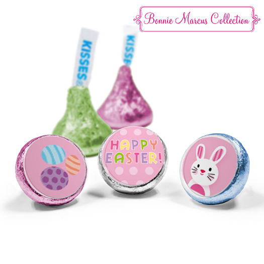 Easter Pink Dots Hershey's Kisses