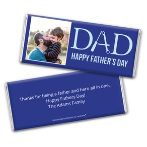 Personalized Collection Father's Day Add Your Logo Hershey's Milk Chocolate Bar & Wrapper