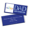 Personalized Bonnie Marcus Collection Father's Day Add Your Logo Chocolate Bar Wrappers