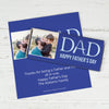 Personalized Bonnie Marcus Collection Father's Day Photo Chocolate Bar Wrappers