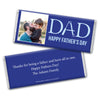 Personalized Bonnie Marcus Collection Father's Day Photo Chocolate Bar Wrappers