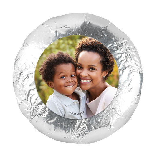 Personalized Mother's Day Photo 1.25in Stickers (48 Stickers)