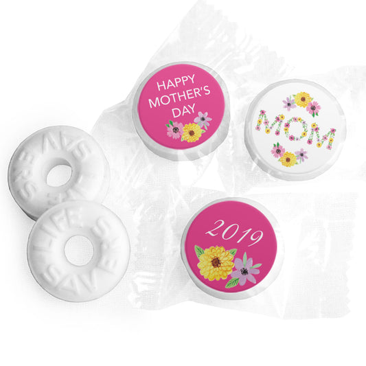 Personalized Bonnie Marcus Mother's Day Mom in Flowers Life Savers Mints