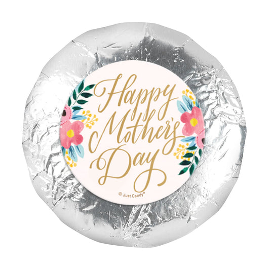 Mother's Day Floral 1.25in Stickers (48 Stickers)