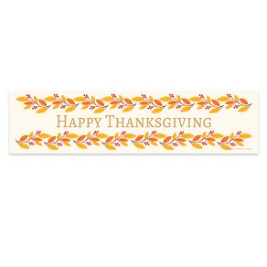 Bonnie Marcus Thanksgiving Give Thanks 5 Ft. Banner