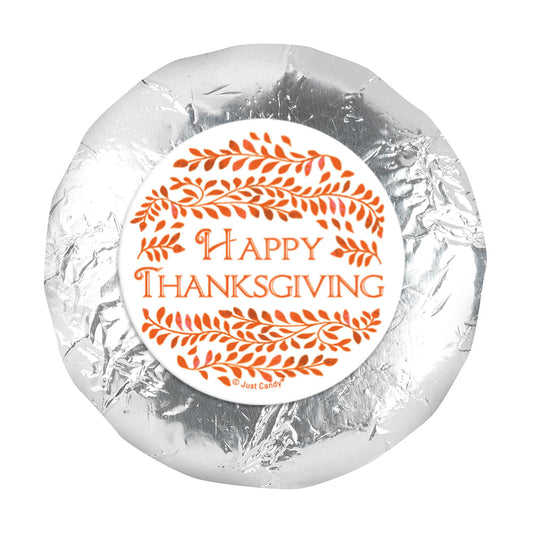 Thanksgiving Leaves 1.25" Stickers (48 Stickers)