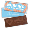 Personalized Bonnie Marcus Collection Nurse Appreciation Hearts Embossed Nurse Chocolate Bar