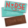 Personalized Bonnie Marcus Collection Nurse Appreciation Red Heart Embossed Thank You Chocolate Bar