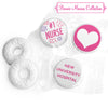 Personalized Bonnie Marcus Collection Nurse Appreciation Flowers Life Savers Mints