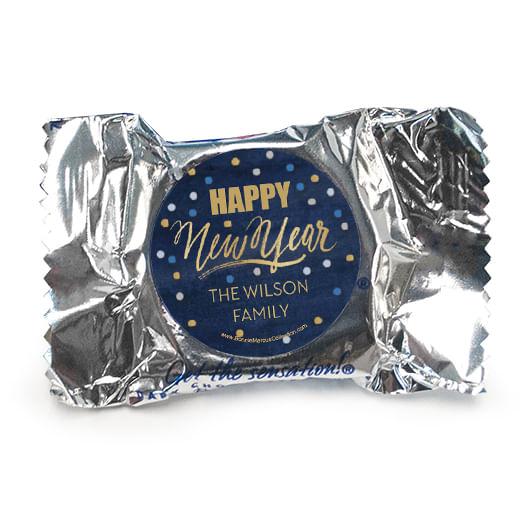 Personalized New Year's Midnight Celebration Peppermint Patties - pack of 70