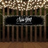 Personalized New Year's Eve Bubbles 5 Ft. Banner