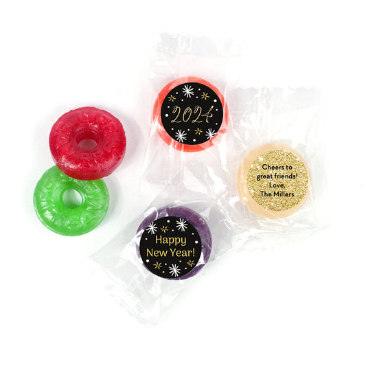 Personalized New Year's Party & Prosper Life Savers 5 Flavor Hard Candy