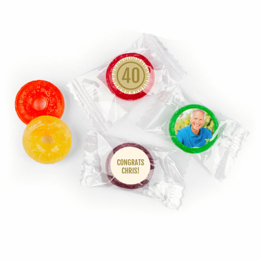 Personalized Bonnie Marcus Collection Retirement Certificate LifeSavers 5 Flavor Hard Candy (300 Pack)