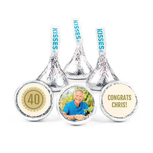 Personalized Retirement Certificate 3/4" Sticker (108 Stickers)