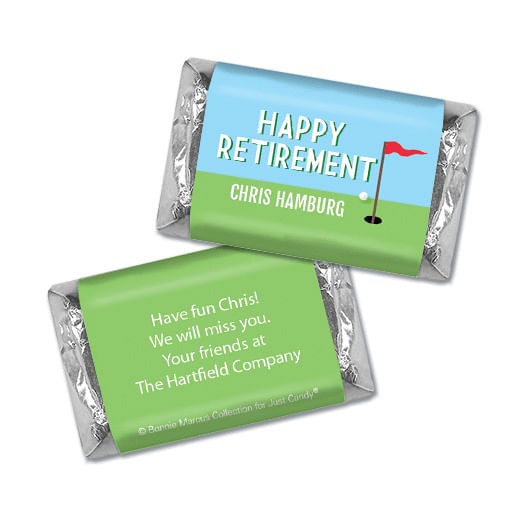 Personalized Bonnie Marcus Collection Retirement Gone Golfin' Mini Wrappers Only