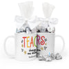 Personalized Bonnie Marcus Teacher Appreciation Gold Star 11oz Mug Hershey's Kisses