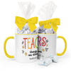 Personalized Bonnie Marcus Teacher Appreciation Gold Star 11oz Mug Hershey's Kisses