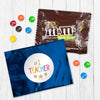 Teacher Appreciaiton Gold Stars Milk Chocolate M&Ms Favor Bag