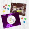 Teacher Appreciaiton Gold Stars Milk Chocolate M&Ms Favor Bag