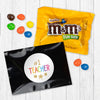 Teacher Appreciaiton Gold Stars Peanut M&Ms Favor Bag