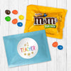 Teacher Appreciaiton Gold Stars Peanut M&Ms Favor Bag