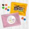 Teacher Appreciaiton Gold Stars Peanut M&Ms Favor Bag