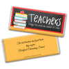 Personalized Teacher Appreciation Books Chocolate Bar Wrappers