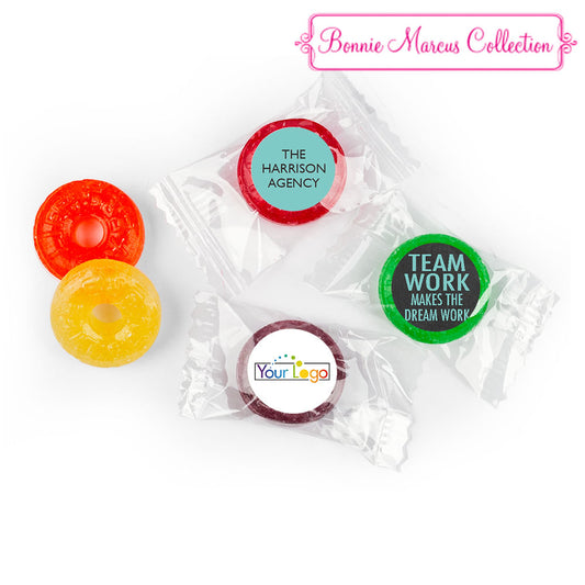 Personalized Bonnie Marcus Collection Teamwork Word Cloud Life Savers 5 Flavor Hard Candy