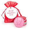 Valentine's Day Extra Small Organza Bag of Assorted Chocolate Coins